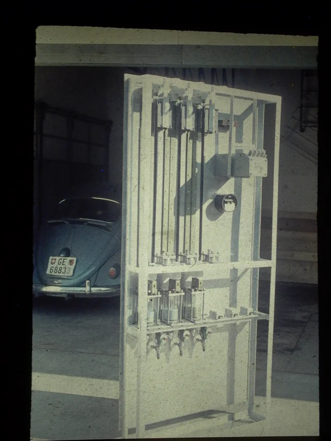 1960 · Panneau de contrôle