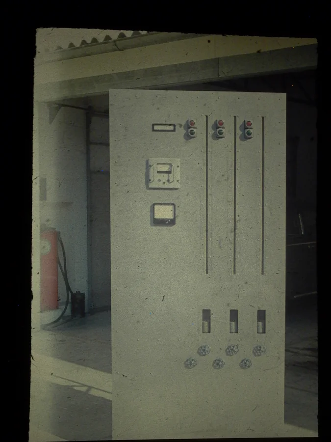 1960 · Panneau de contrôle