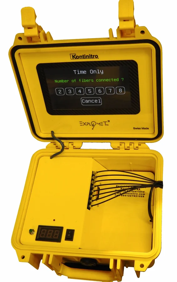 Explomet 3 field V.O.D measurement instrument