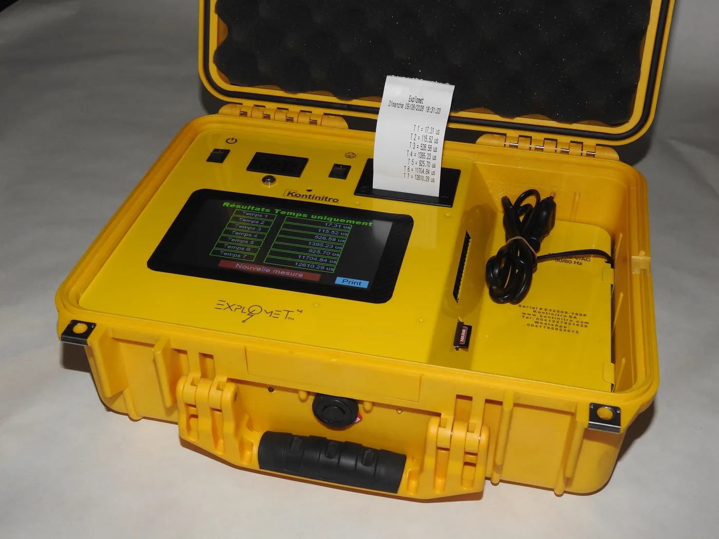 Explomet™ 4 Dual, front view